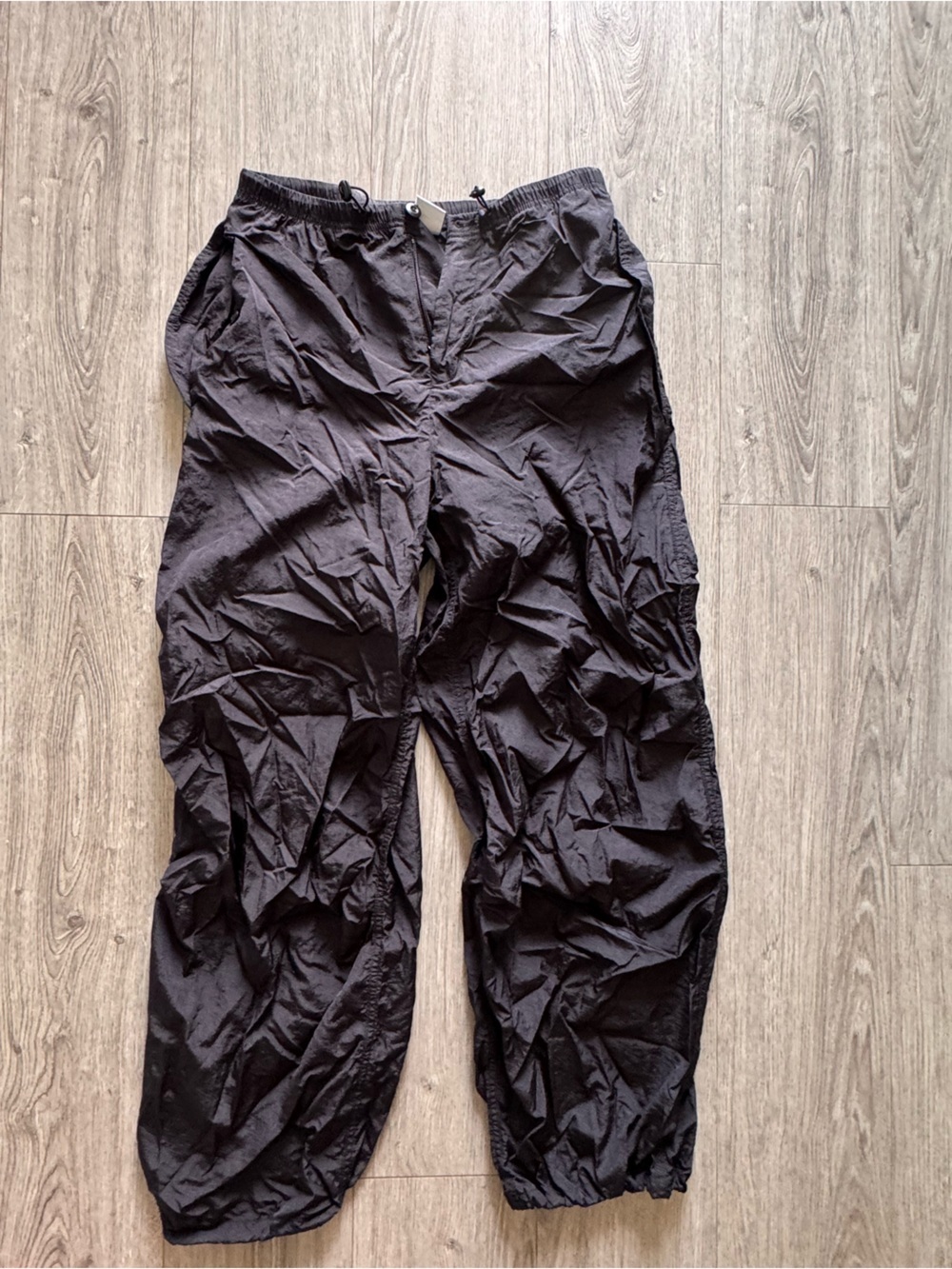 TNA Black Men's Lightweight Nylon Pants (59) Size m